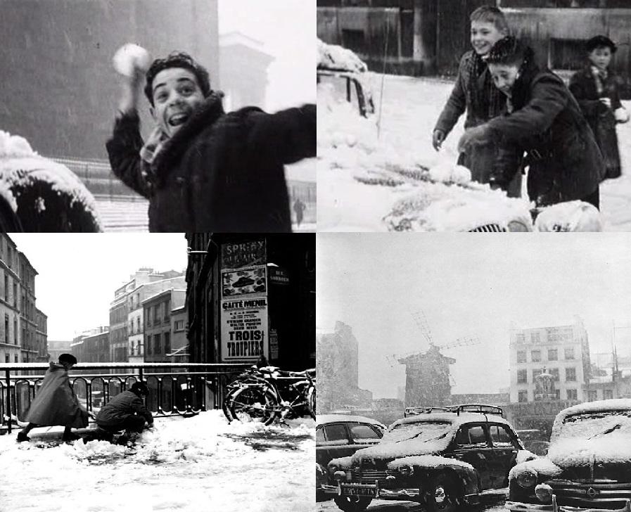 Le froid et la neige en novembre en France