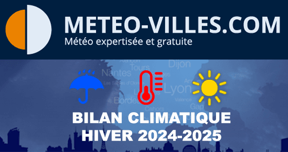 Bilan météo et climatique de l'hiver 2024-2025 : grande douceur au Sud mais un temps gris et humide dans le Nord-Ouest